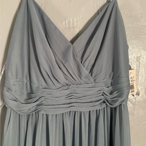 Spaghetti Strap Ruched Waist Mesh Dress
STYLE# F19944 - Picture 2 of 12